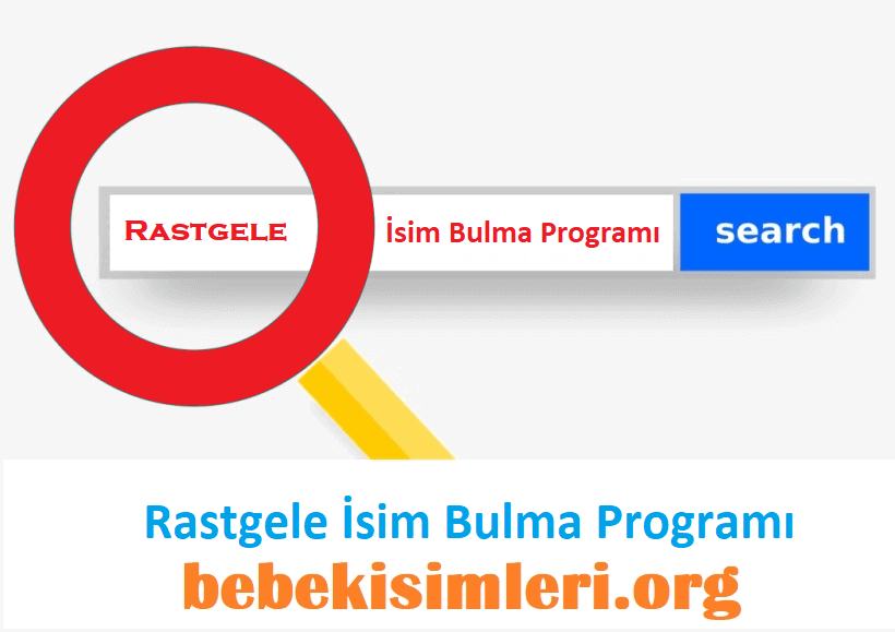 Rastgele isim bulma program